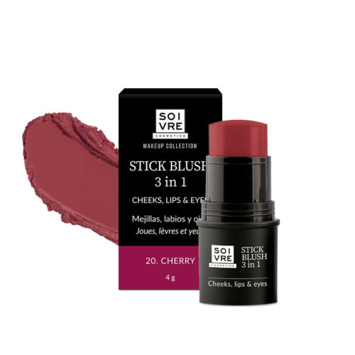 Stick blush cherry soivre cosmetics
