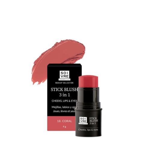 Stick blush 3 en 1 - Coral