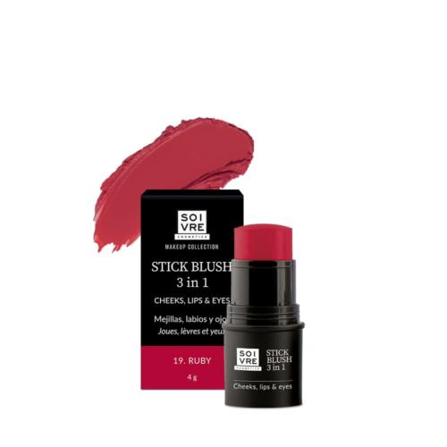 Stick blush 3 en 1 - Ruby