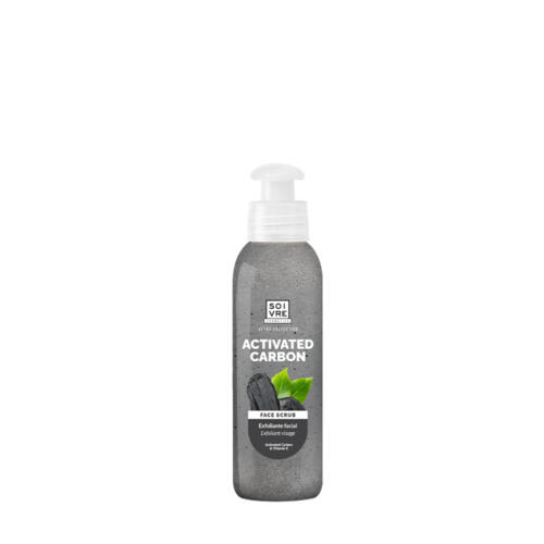 Soivre Cosmetics Black Charcoal Facial Exfoliator