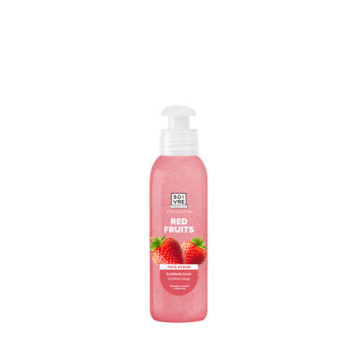 Soivre Cosmetics red fruits facial scrub