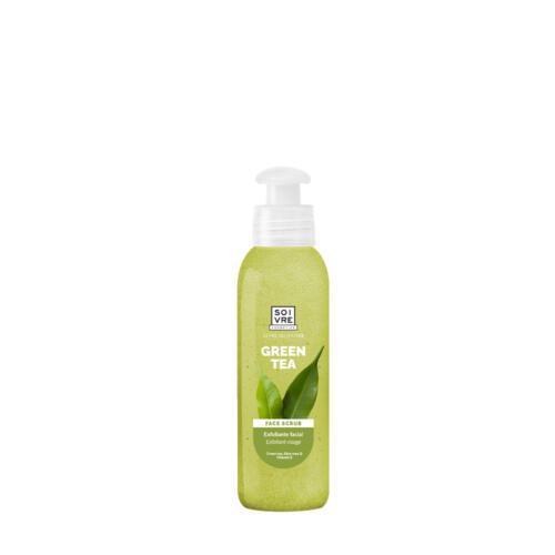 Green tea facial scrub Soivre Cosmetics
