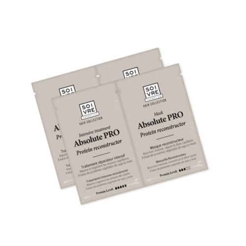 Muestra tratamiento y mascarilla