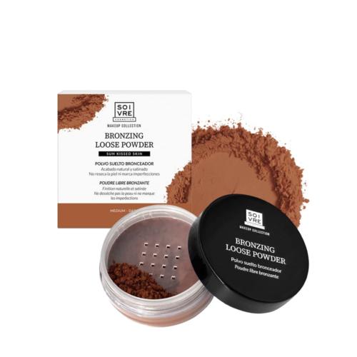 Polvos sueltos bronceadores - medio/oscuro