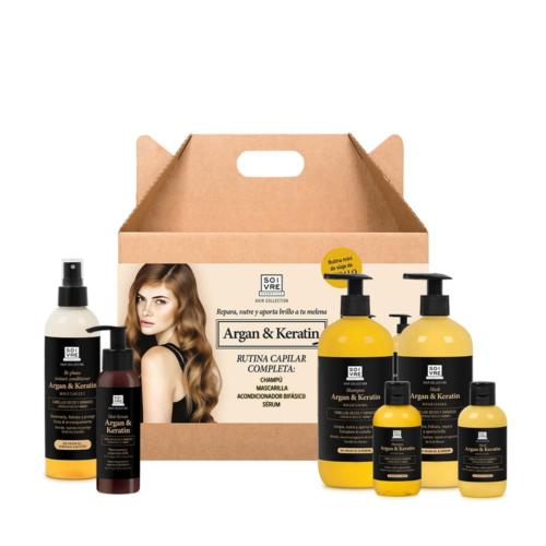Pack rutina nutritiva Argan & Keratin