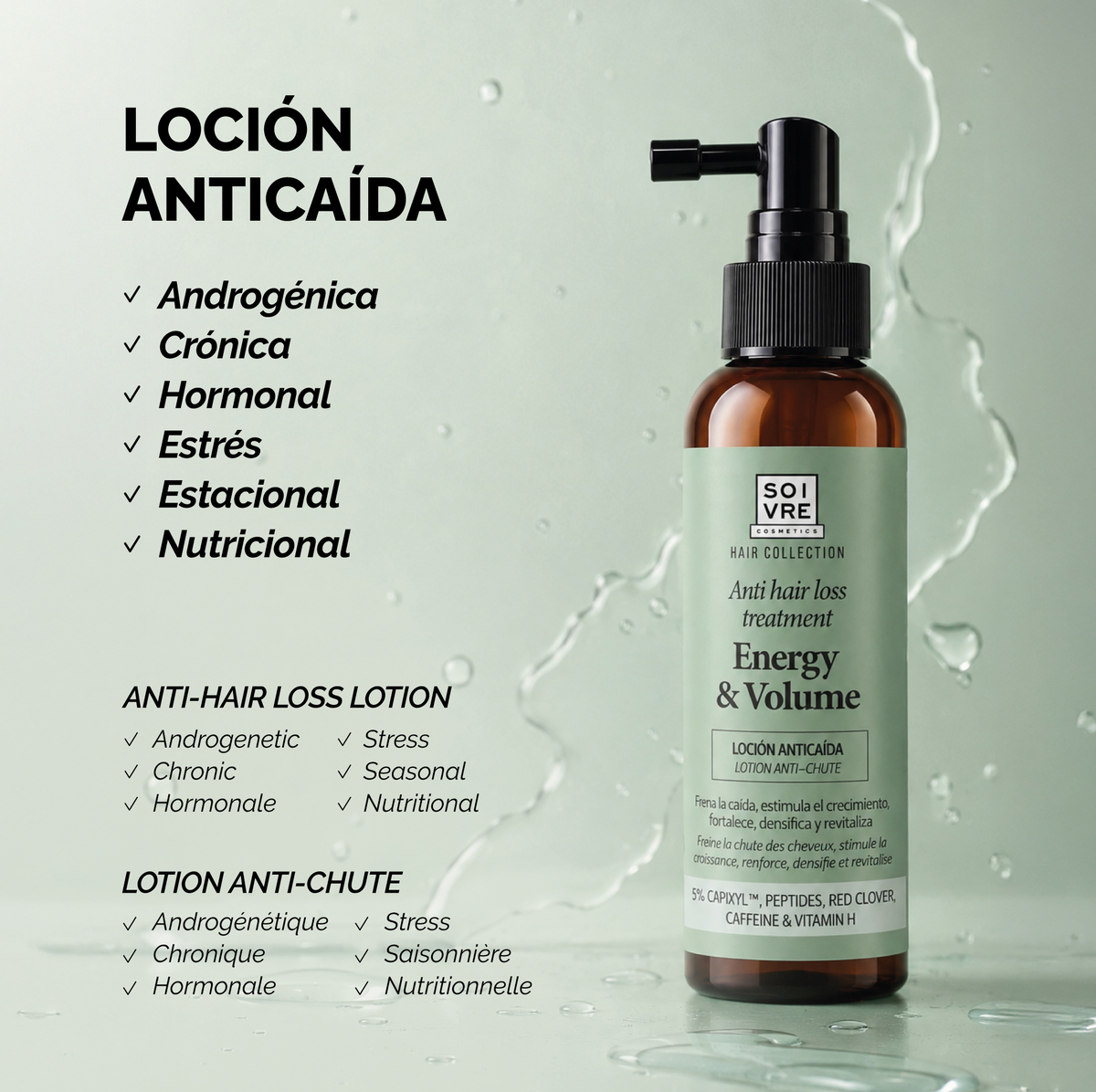 Loción anticaída Capixyl 100 ml - Imagen 4