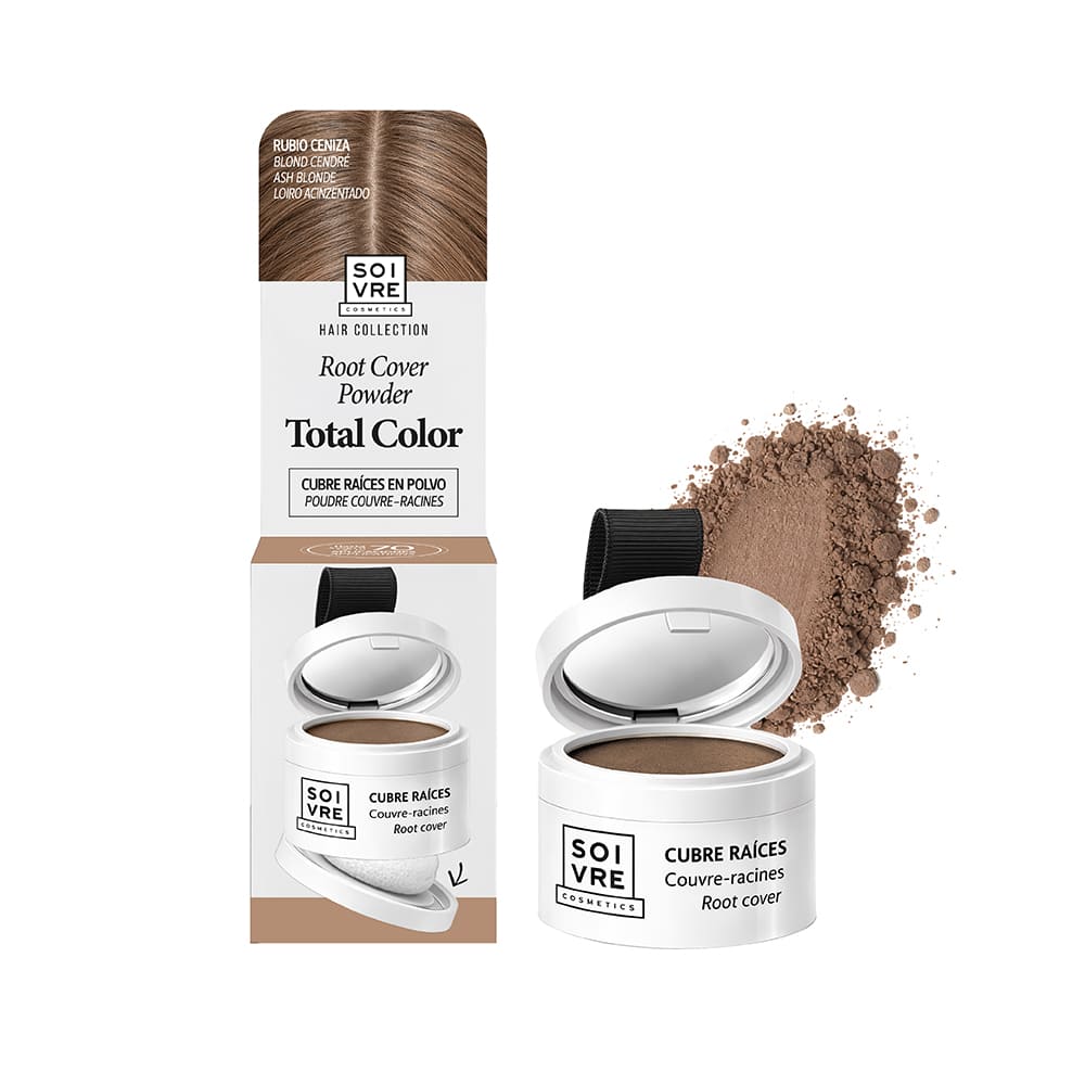 Cubre raíces y canas Rubio Ceniza